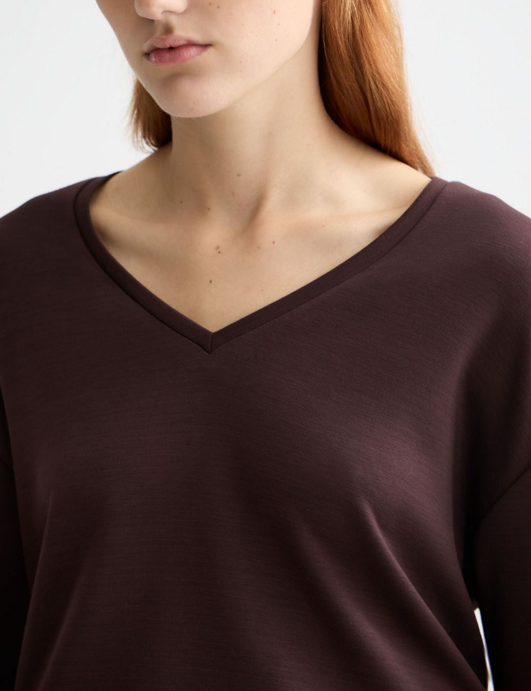 Pull en Modal - Chocolate Plum
