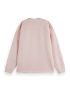 Styckfärgad Oversized Sweatshirt med Logotyp - Barely There