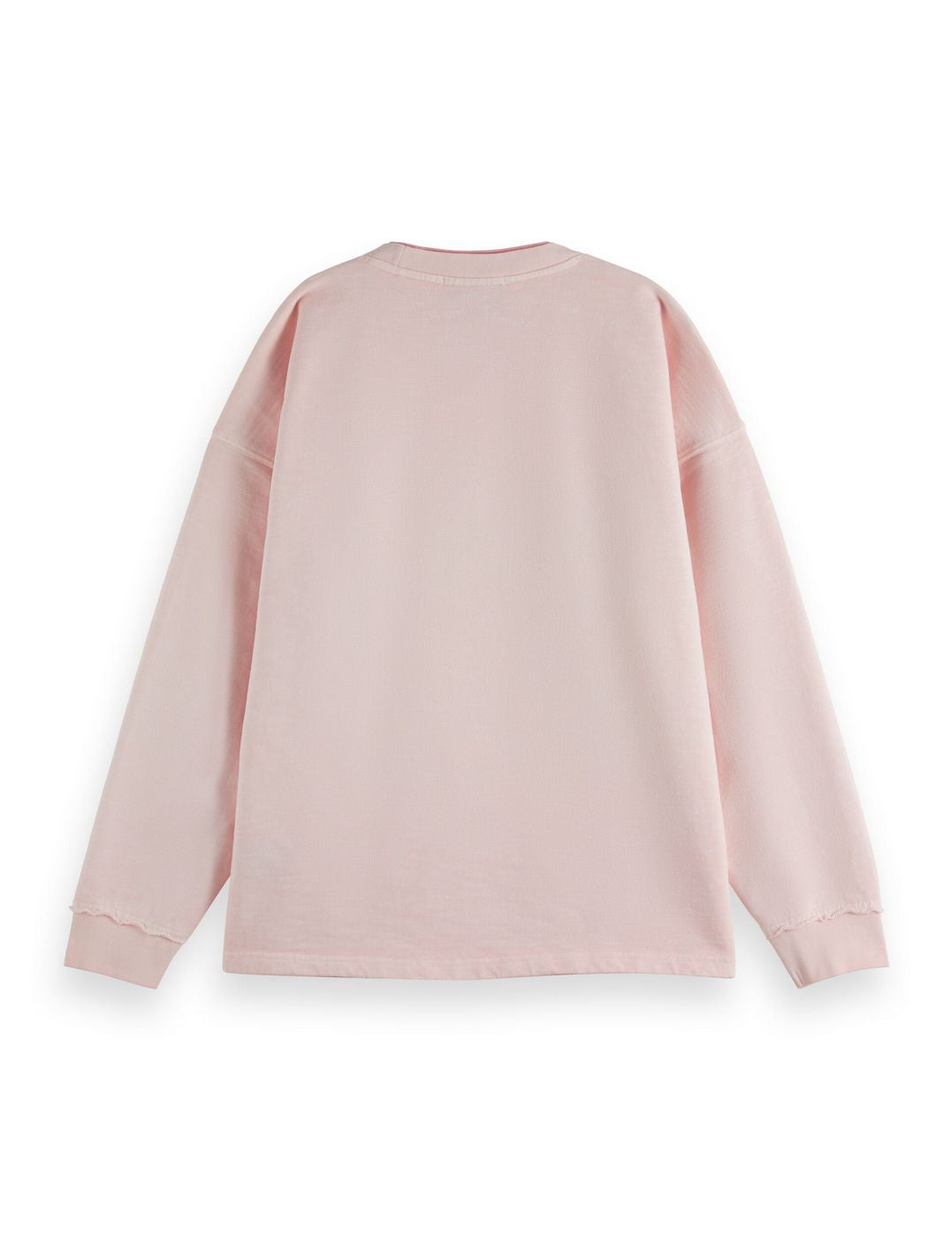 Styckfärgad Oversized Sweatshirt med Logotyp - Barely There