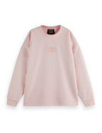 Styckfärgad Oversized Sweatshirt med Logotyp - Barely There
