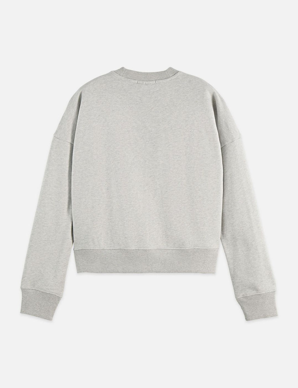 Sweat Embroidered Logo Relaxed Fit - Grey Melange
