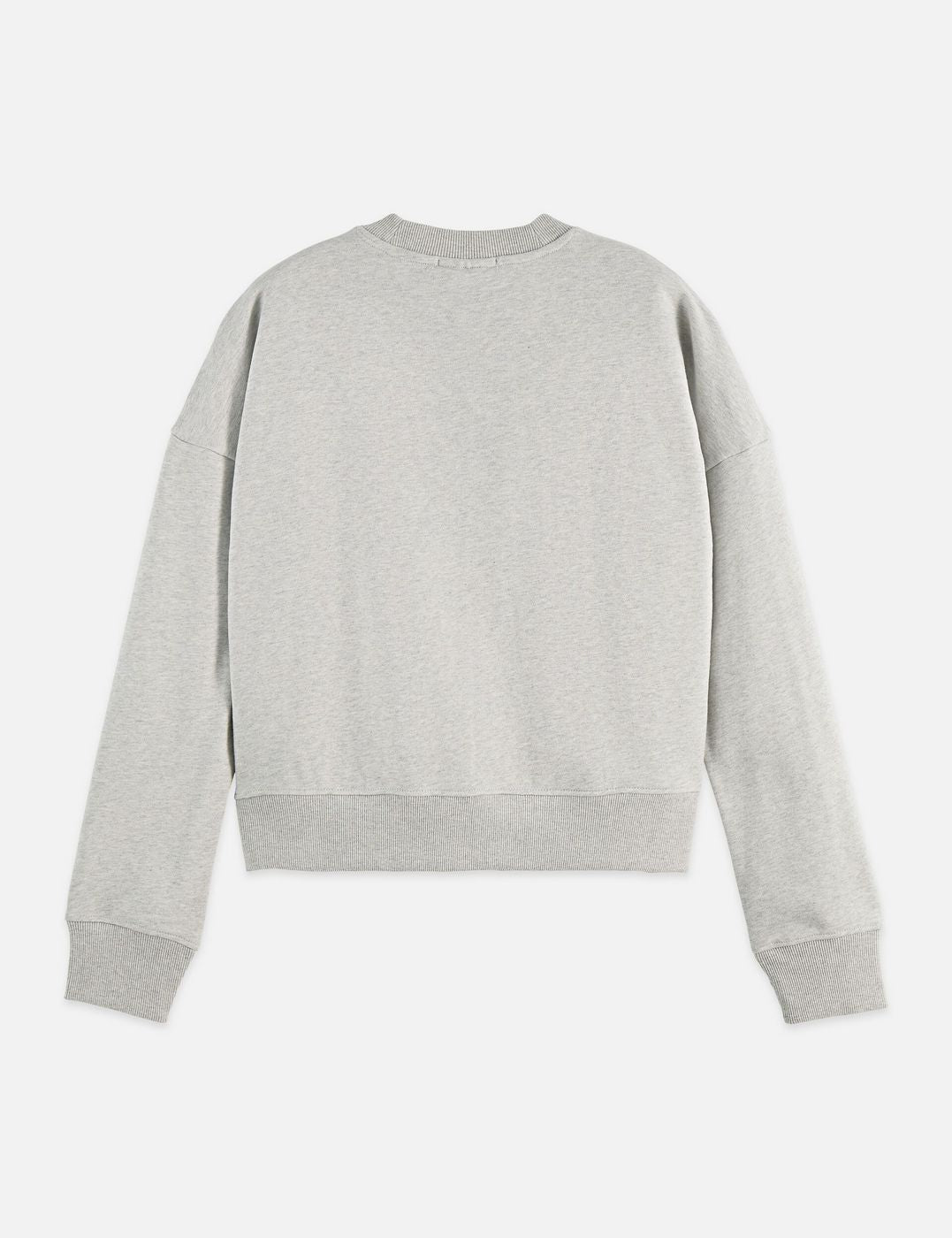 Sweat Embroidered Logo Relaxed Fit - Grey Melange