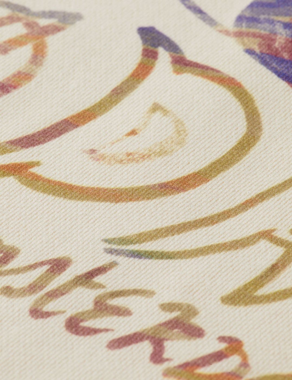 Sweat à capuche Washed Artwork - Eggnog