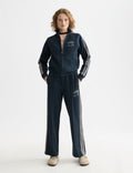 Sweat Zip Through Interlock - Carbon