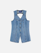 Top Denim With Western Seam Details — City Slicker - City Slicker