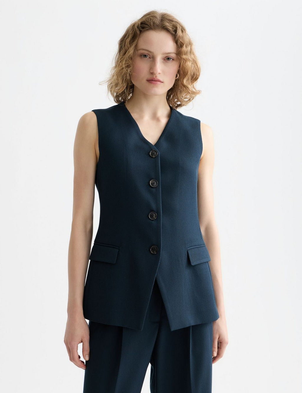 Tailored Gilet - Carbon