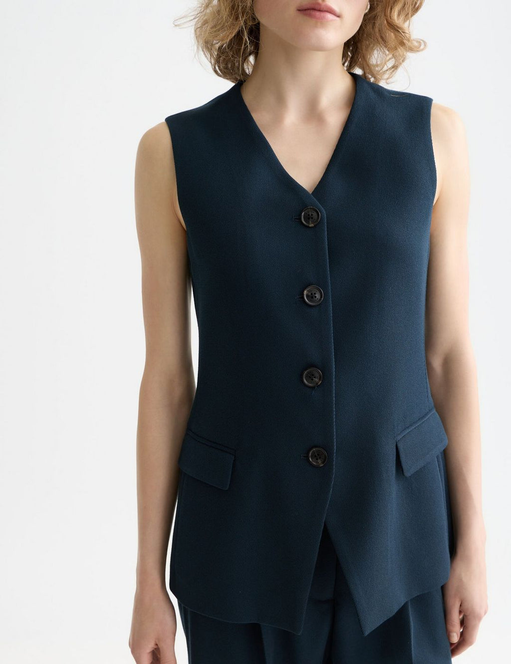 Tailored Gilet - Carbon