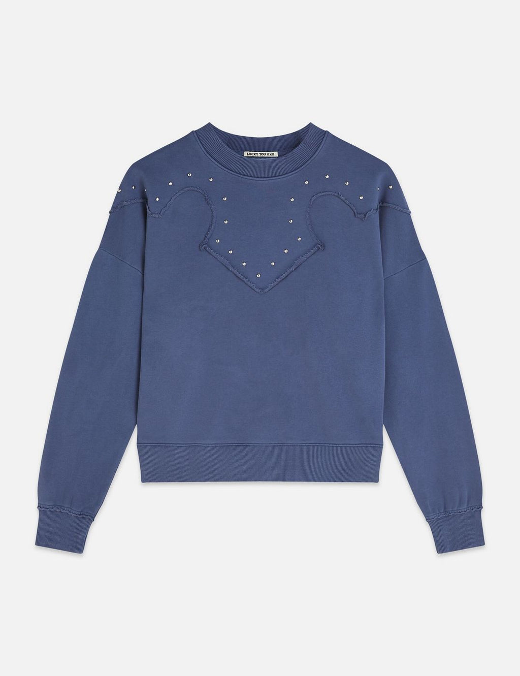 Sweat Studded Western Relaxed-Fit - Oceana
