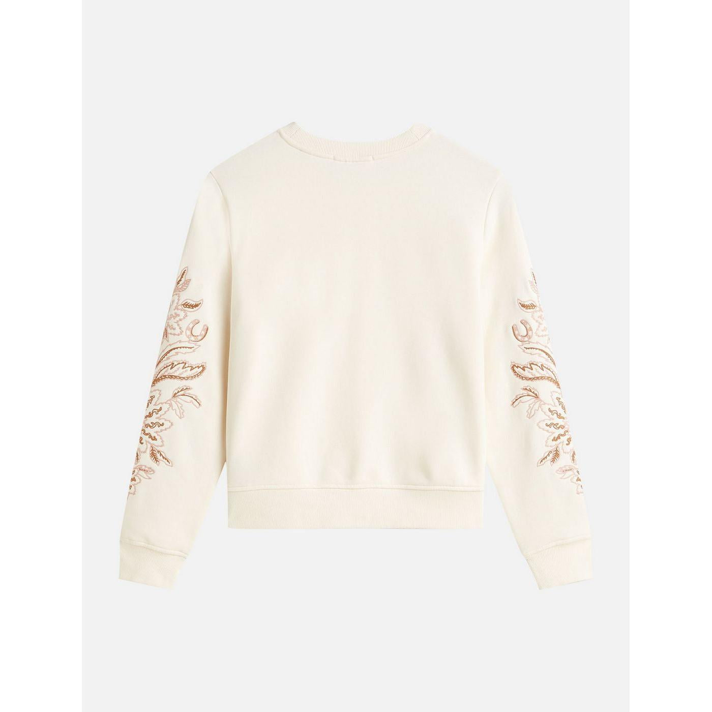 Sweat Embroidered Regular-Fit - Eggnog