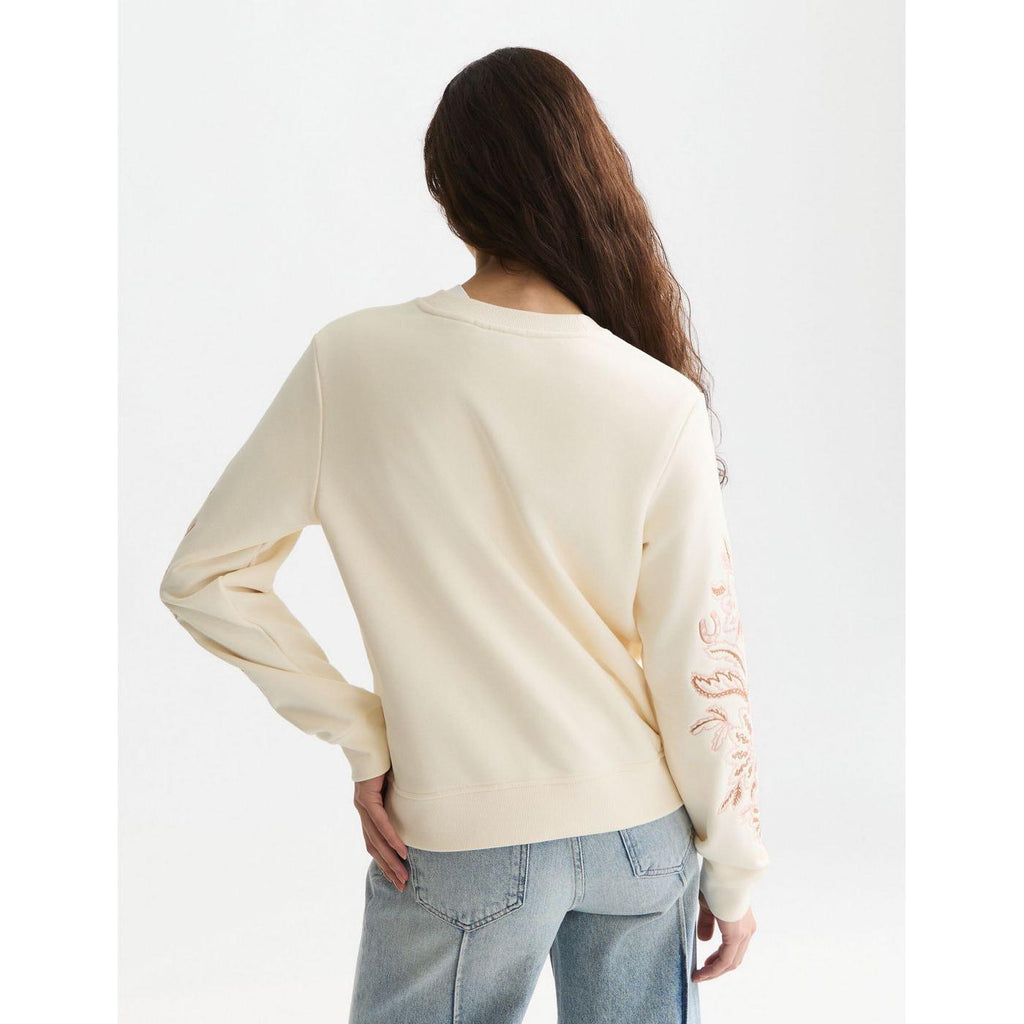 Sweat Embroidered Regular-Fit - Eggnog