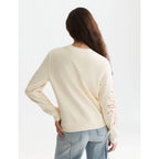 Sweat Embroidered Regular-Fit - Eggnog