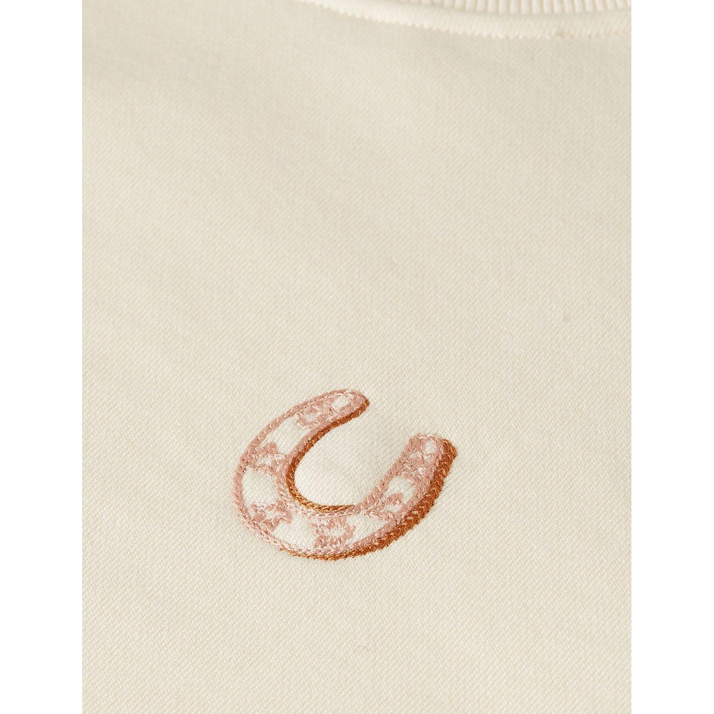 Sweat Embroidered Regular-Fit - Eggnog