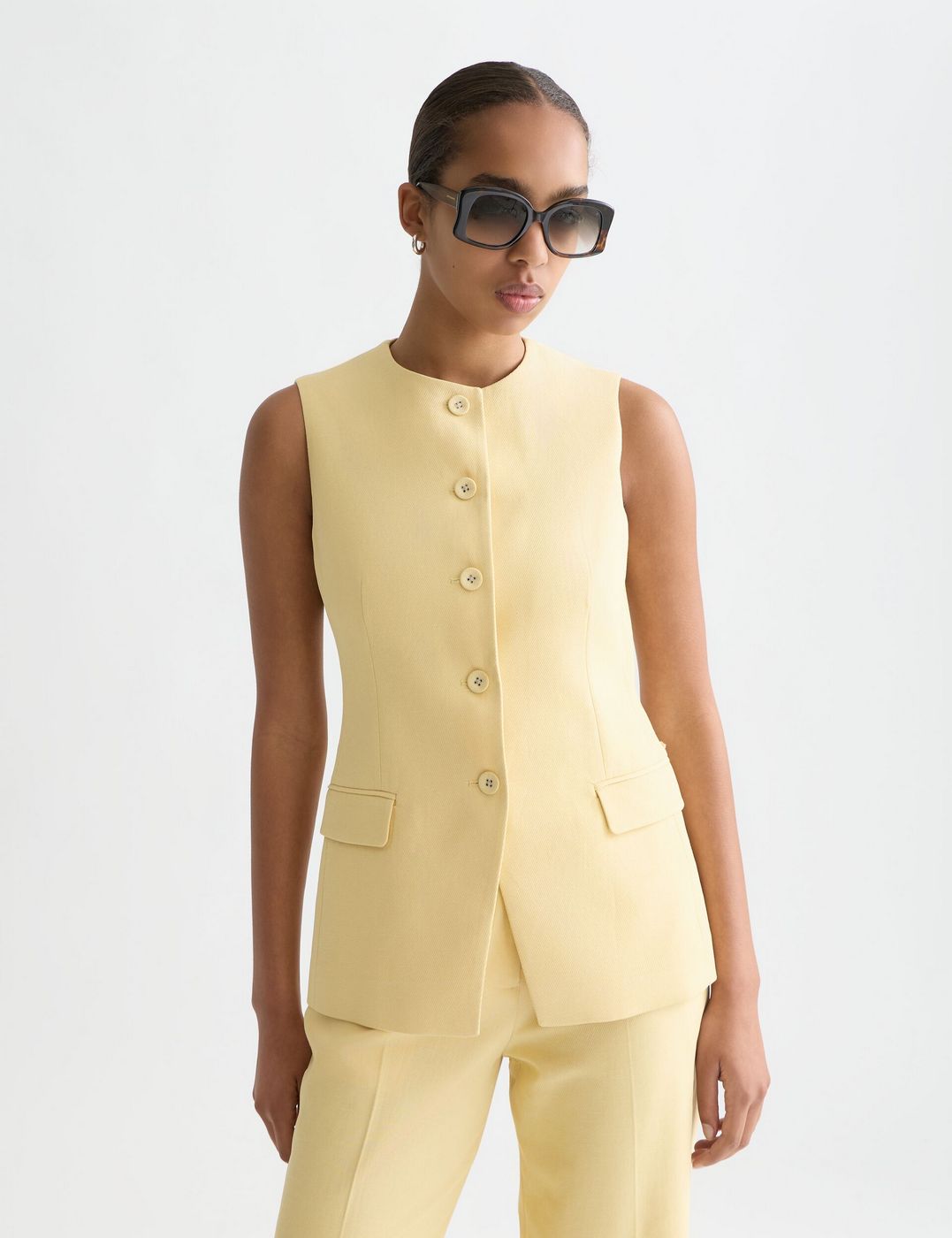 Gilet Tailored - Parsnip