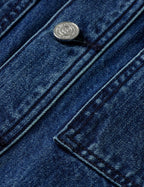 Omarbetad jeansjacka med skärp — Framework