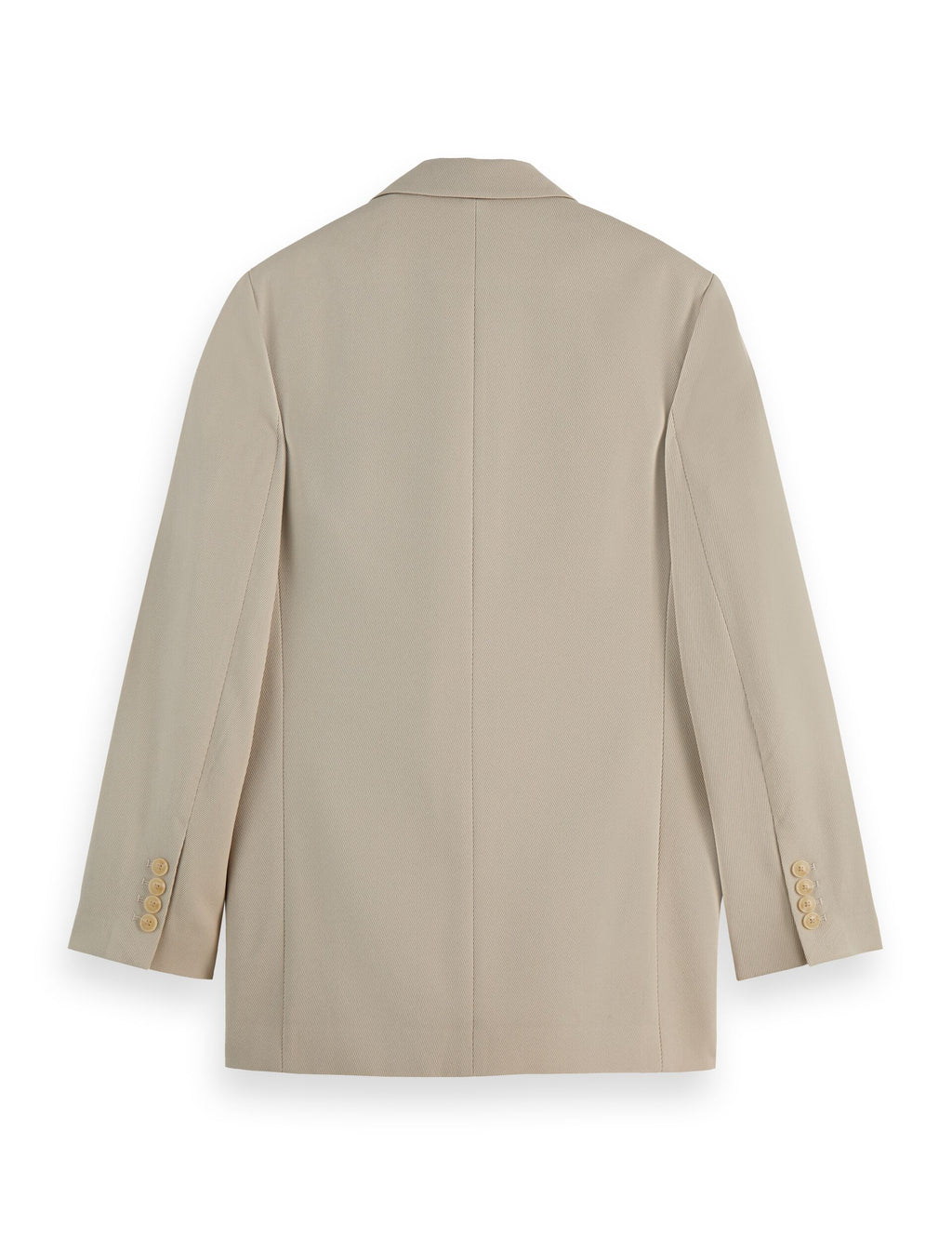 Straight Gabardine Blazer - Plaza Taupe