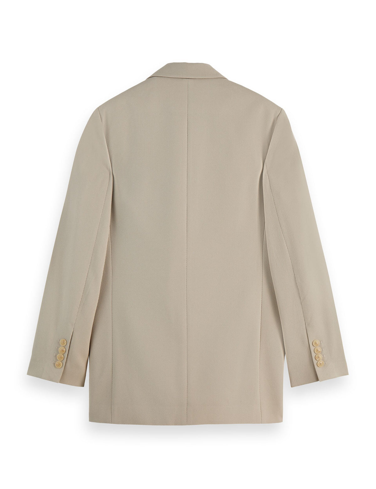 Straight Gabardine Blazer - Plaza Taupe