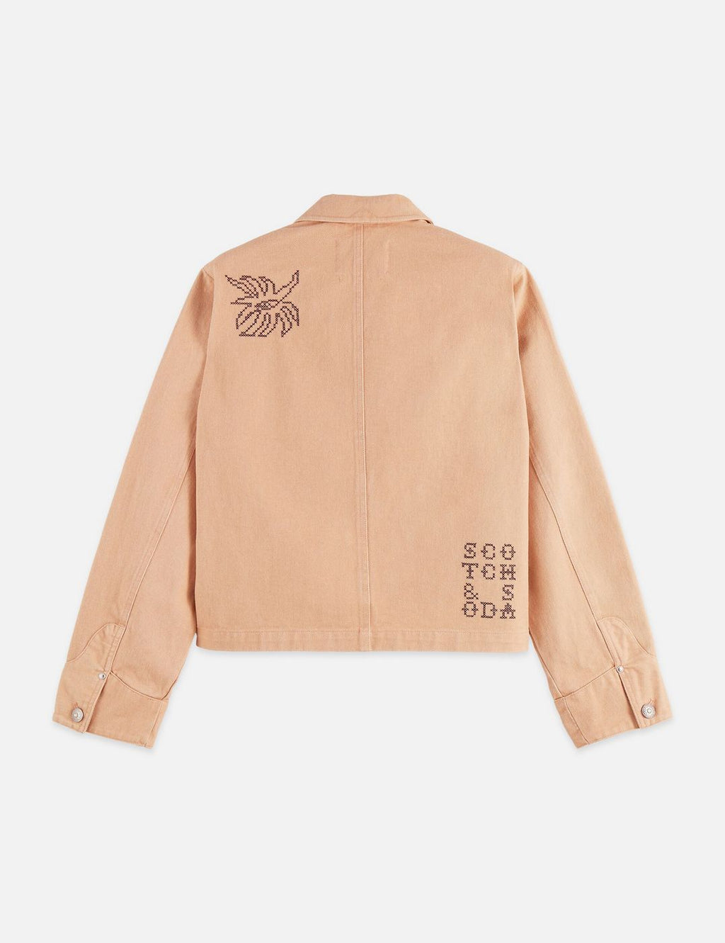 Embroidered Jacket - Rose Dust