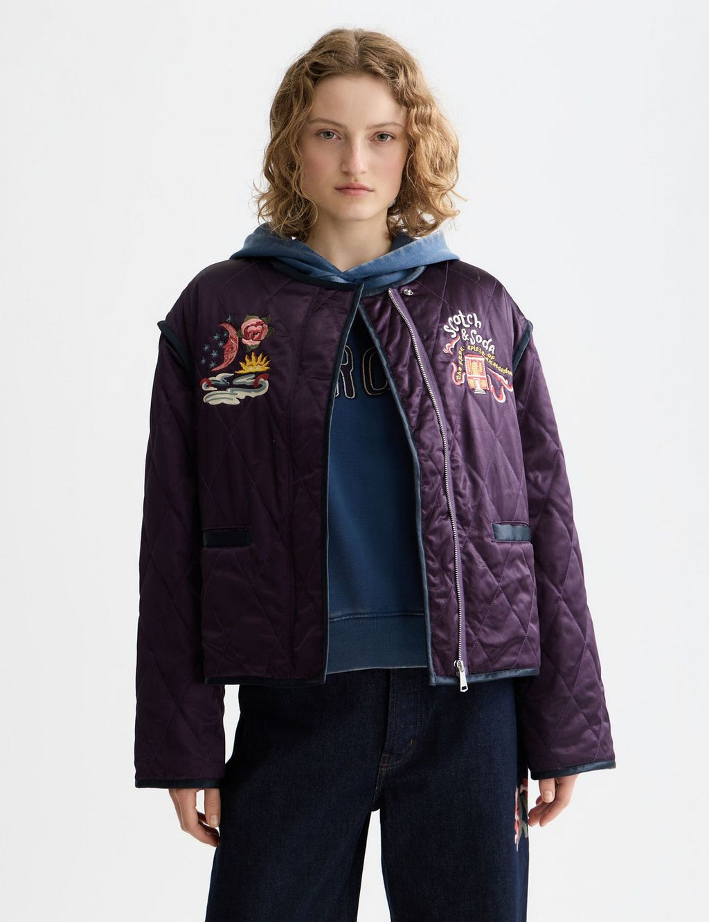 Veste 40 Years Embroidered Souvenir - Sweet Grape