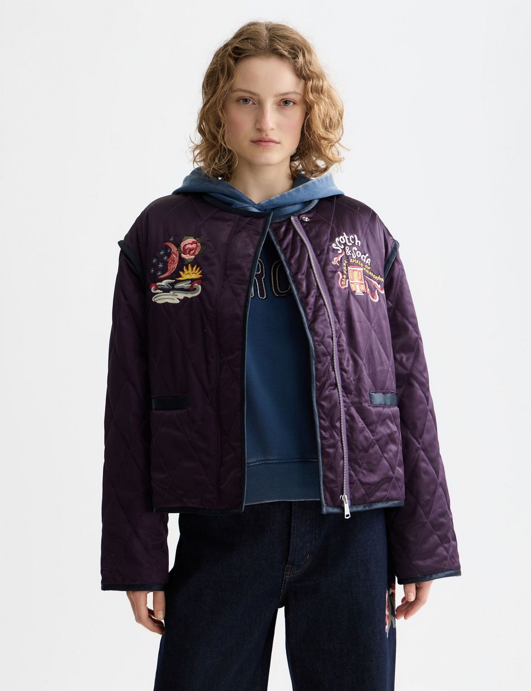 Veste 40 Years Embroidered Souvenir - Sweet Grape