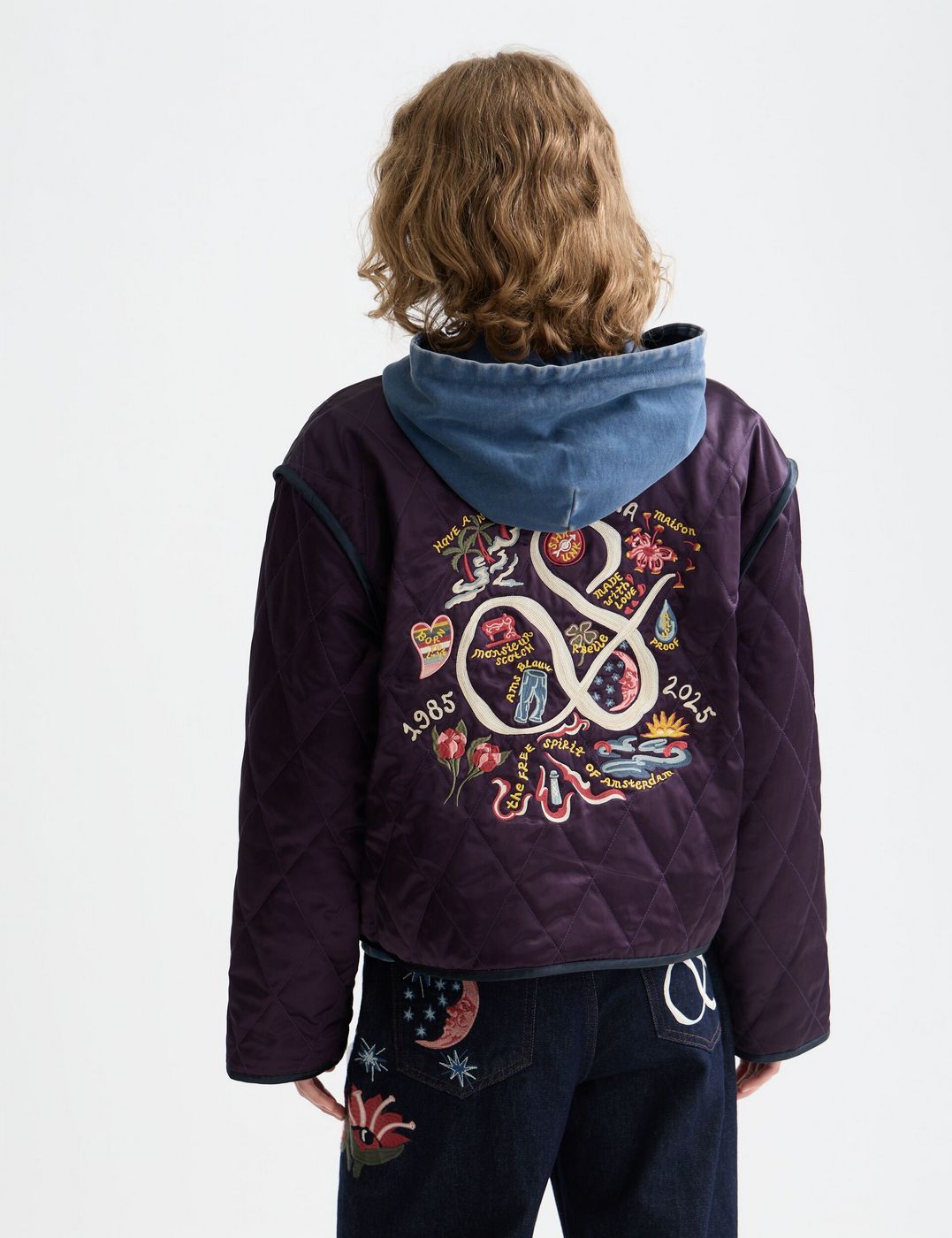Veste 40 Years Embroidered Souvenir - Sweet Grape