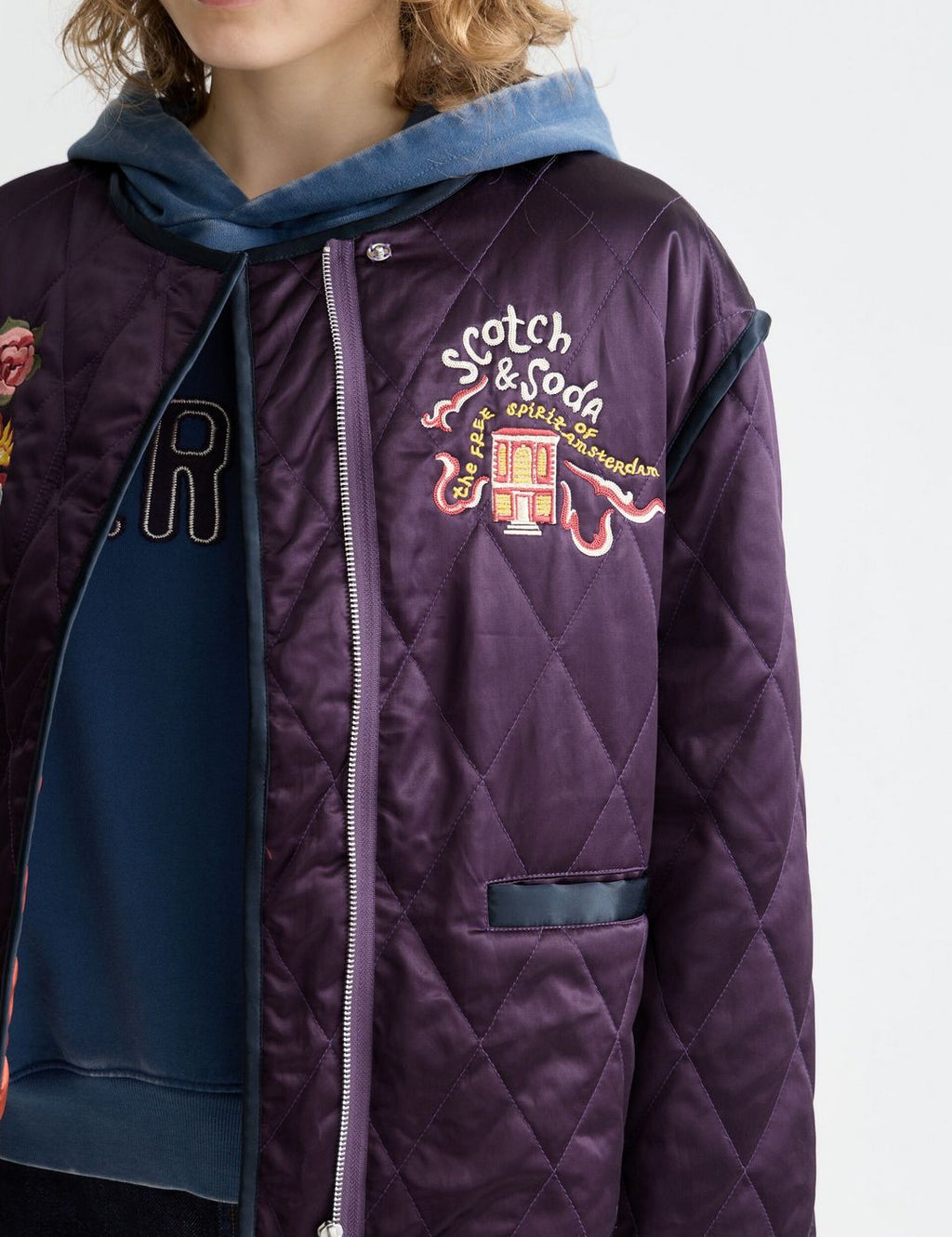 Veste 40 Years Embroidered Souvenir - Sweet Grape