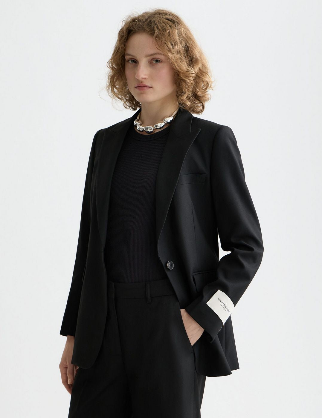 Blazer Core Sb Fitted - Black