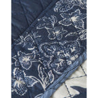 Robe Reversible Printed Quilted Jacket - Horse Bandana Blues