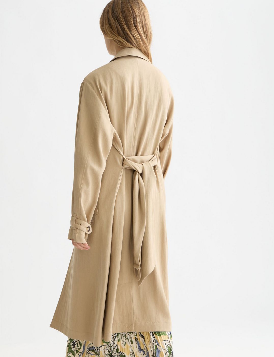 Trench Flowy - Travertine