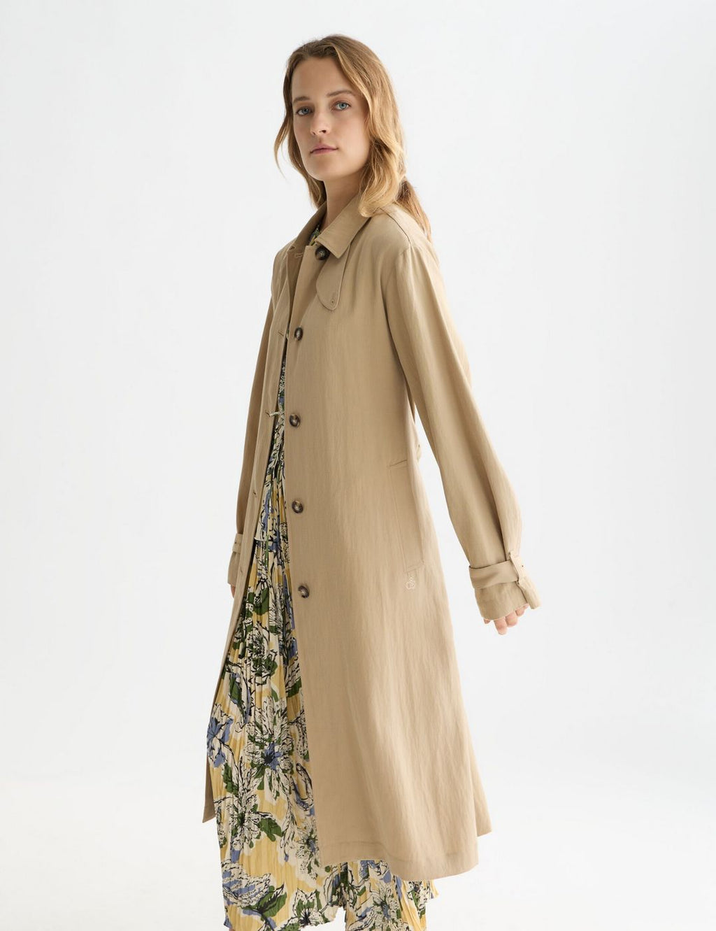Trench Flowy - Travertine
