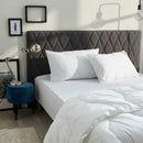 Lot De 2 Oreillers Gamme "Douceur" - Blanc