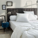 Lot De 2 Oreillers Gamme "Douceur" - Blanc