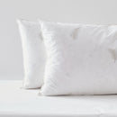 Set of 2 Natural Range "Prestige" Genuine Feather Pillows - Blanc