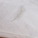 Set of 2 Natural Range "Prestige" Genuine Feather Pillows - Blanc