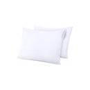 Lot De 2 Protèges Oreiller - Éponge Imperméable Anti-Acariens - Blanc