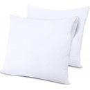 Lot De 2 Protèges Oreiller - Éponge Imperméable Anti-Acariens - Blanc
