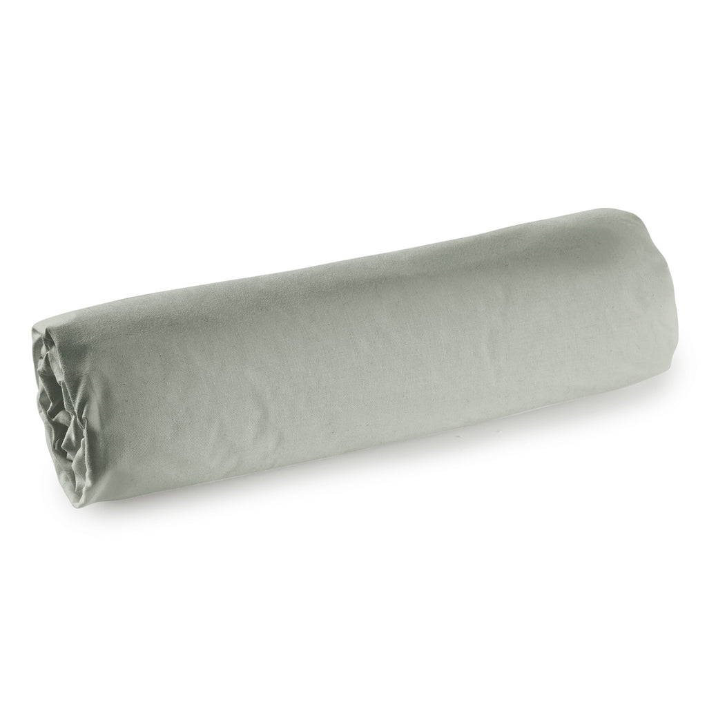 Sábana Bajera - 100% Algodón Percal - Pizarra