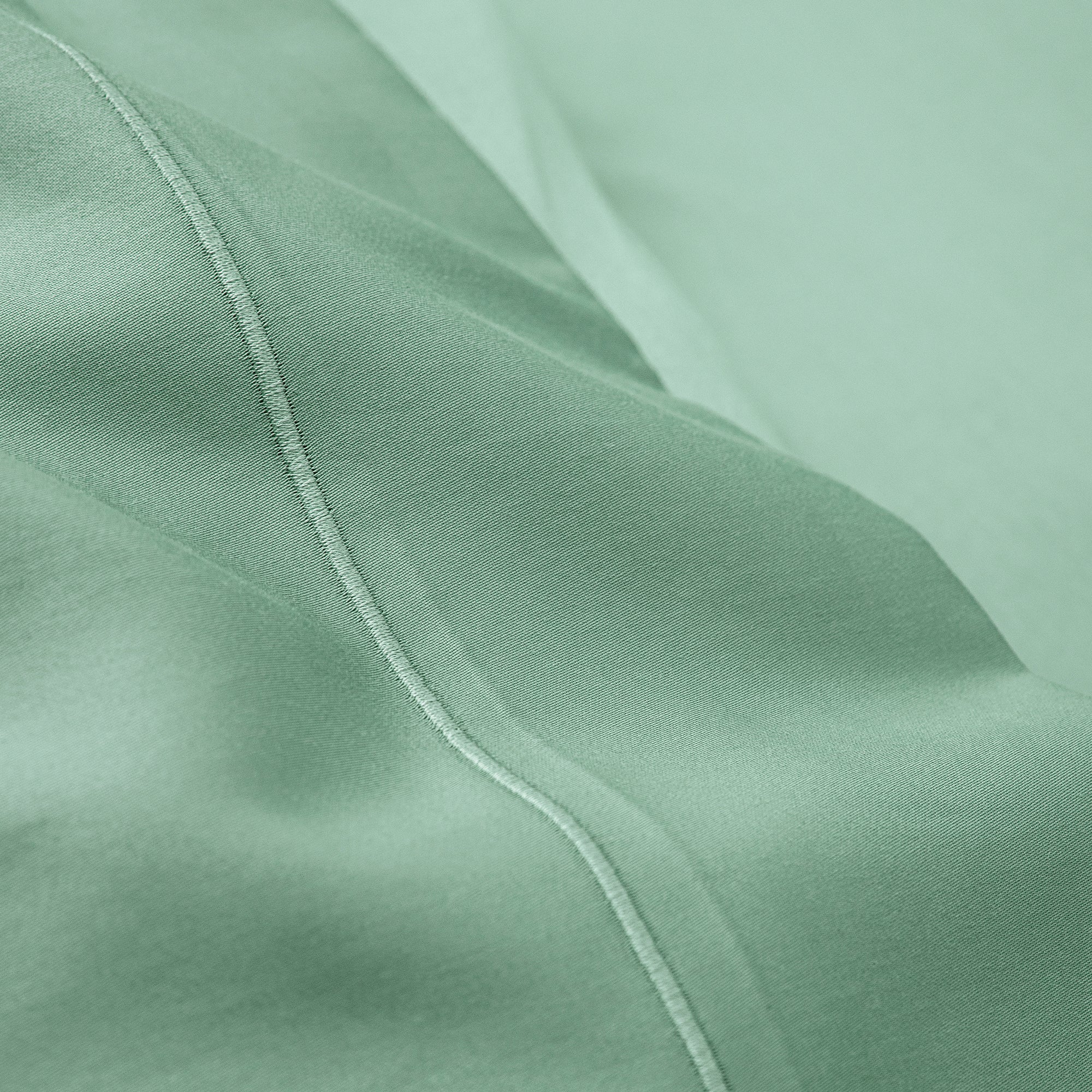 Flat Sheet - 100% Cotton Percale - Celadon