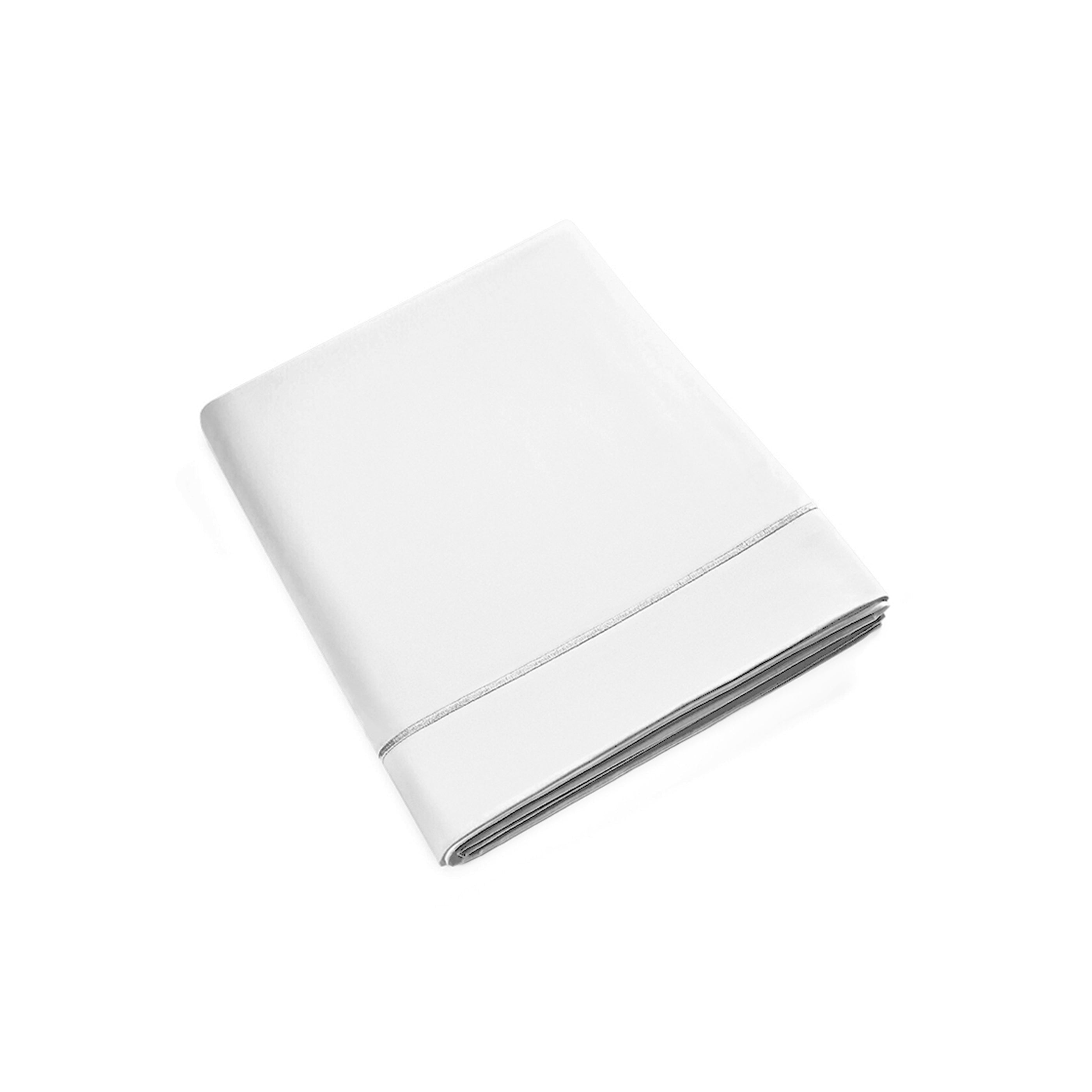 Flat Sheet - 100% Percale Cotton - Snow