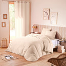 Comforter Set (Cover + Pillowcases) - 100% Cotton Gauze - Natural