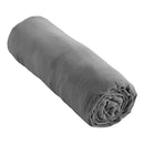 Sábana Bajera - Gasa de Algodón - Pizarra