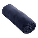 Drap Housse - Gaze De Coton - Bleu Nuit