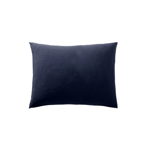Taie D'Oreiller - Gaze De Coton - Bleu Nuit