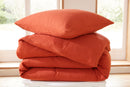 Taie D'Oreiller - Gaze De Coton - Terracotta