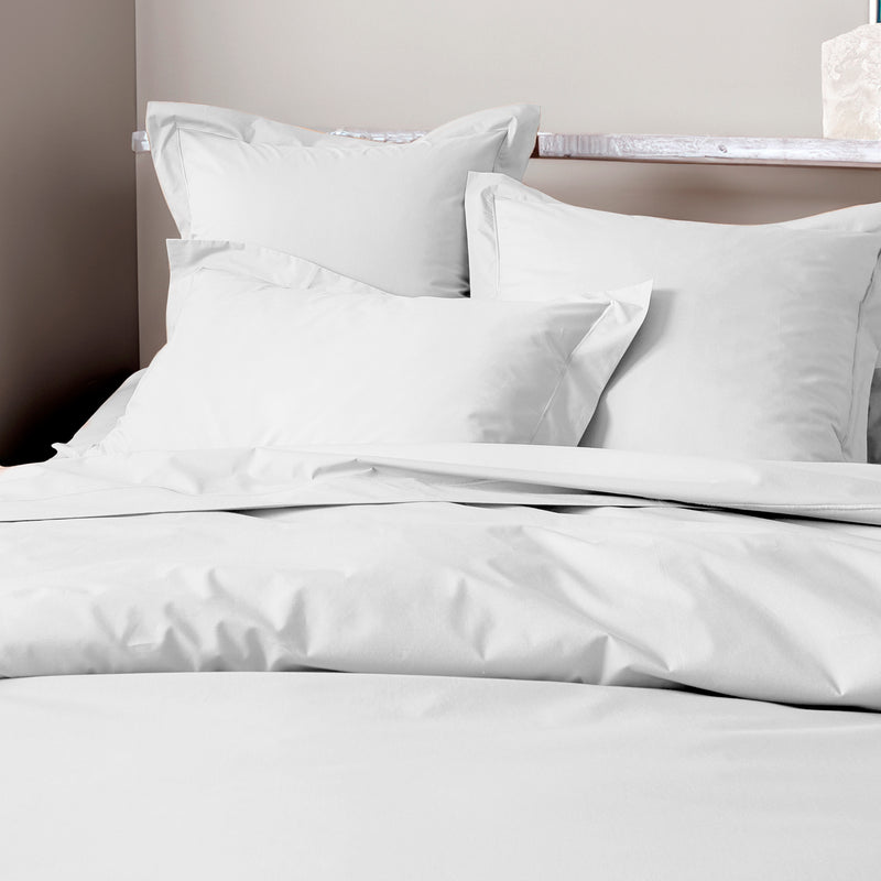 Comforter Cover - Percale De Coton - Neige