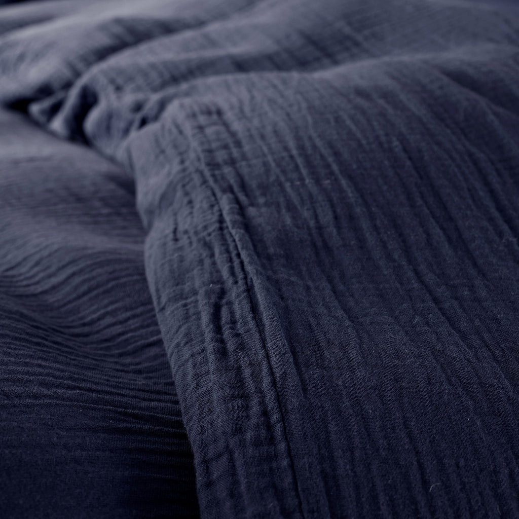 Complete Pack (Duvet Cover + Pillowcase(s) + Fitted Sheet) - Cotton Gauze - Night