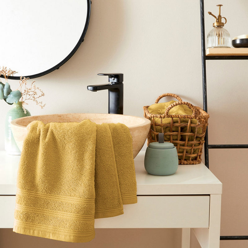 Serviette De Toilette "Spa" - 100% Coton - Mais