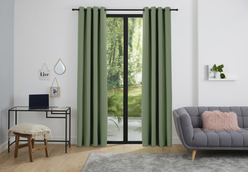 Rideaux Thermiques - 100% Polyester - Romarin