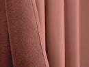 Rideaux Thermiques - 100% Polyester - Rose Boisé