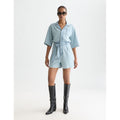 Lightweight Denim Jumpsuit - Shine A Light