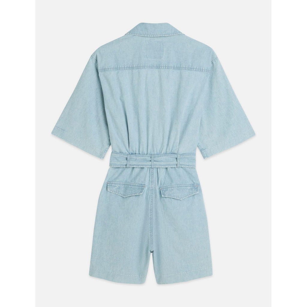 Lightweight Denim Jumpsuit - Shine A Light